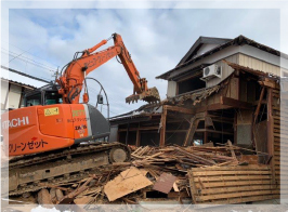 建物本体の解体